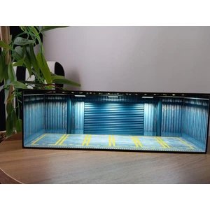 Hotwheels Garaj Diorama 1.64 Ölçek