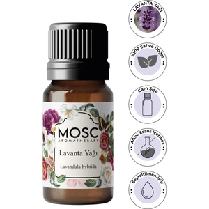 Lavanta Uçucu Yağı 10 ml %100 Saf ve Doğal (Lavender Essantial Oil)