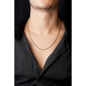 Fiyonk Kuyumculuk 14 Ayar Altın Doch Zincir Erkek Kolye 3,50 mm