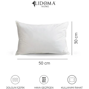 Lidoma Home LİDOMA HOME 1 Adet 30x50 cm Elyaf Dolgu İç Yastık