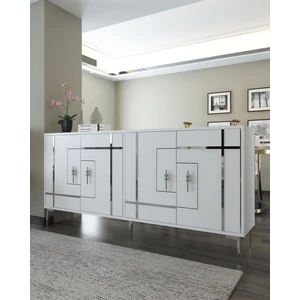 Simgect (KX180) Konsol Beyaz-Gümüş