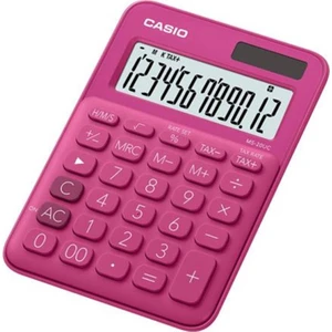 MS-20UC-RD 12 Hane Koyu Pembe Masa Üstü Hesap Makinesi