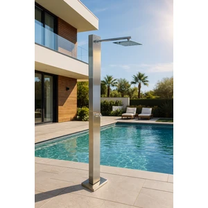 Kare Tepeli Havuz Duşu