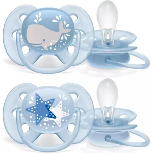 Philips Avent Ultra Soft Emzik 6-18 Ay 2li Erkek SCF223/03