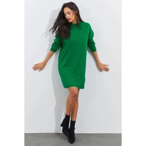 Kadın Yeşil Triko Tunik YV110