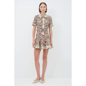 Adl Kısa Kollu Mini Elbise Emp.syh 12439975004