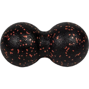 Peanut Lacrosse Massage Ball Fıstık Masaj Topu Siyah + Turuncu Orta Sert