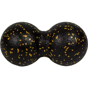 Peanut Lacrosse Massage Ball Fıstık Masaj Topu Siyah + Sarı Orta Sert