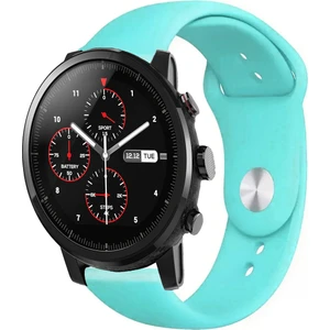 Amazfit Pace 2 Stratos Akıllı Saat Uyumlu Yumuşak Dokulu Silikon Kordon Kayış