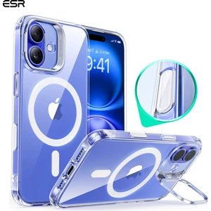 Esr Iphone 16 Halolock Mag Safe Classic Hybrid Stantlı Silikon Kılıf - Kamera Kontrol Buton