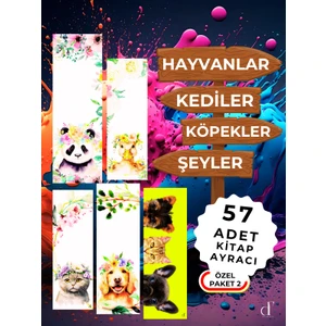 57'li Kitap Ayracı Seti - Özel Paket2