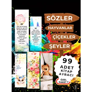99'lu Kitap Ayracı Seti - Özel Paket7