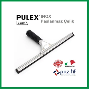 Cam Silme Aparatı Camçek 35 Cm - Paslanmaz Çelik Tutamaklı