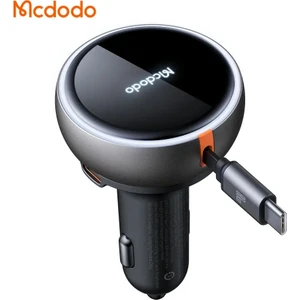 CC-4850 80W Geri Çekilebilir Kablolu Hızlı Araç Çakmak Şarj Cihazı