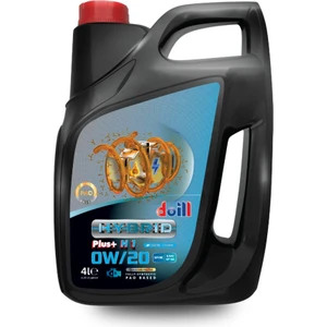 Hybrıd 0W-20 Apı Sp/rc 4 Litre Tam Sentetik Motor Yağı (Üretim Yılı: 2025)