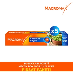 Buzdolabı Poşeti Küçük Boy - 100 Lü Paket X5