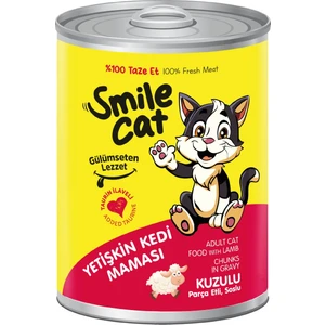 Cat Konserve Yetişkin Kedi 400 gr Kuzulu Mama