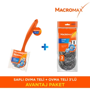 Saplı Ovma Teli + 3 Yedek Tel