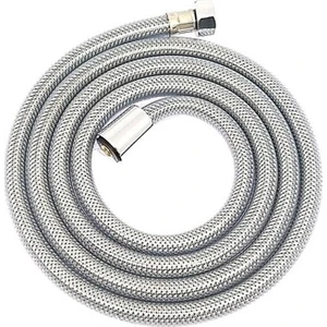 Yt276 Kartepe Çelik Örgülü Kopmaz Banyo Duş Spiral Hortumu 175cm 10yıl Garanti