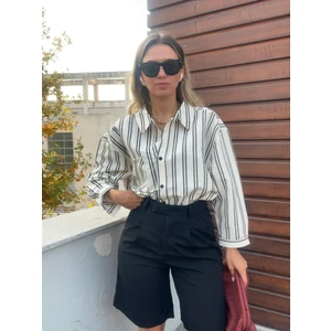 Şehir Boy  Pileli  Şort