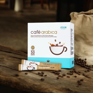 Café Arabica | Arabica Çekirdekli Sütlü & Şekerli Hazır Kahve | 50 Saşe