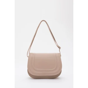 Vizon SHK93 Suni Deri 2 Bölmeli Ayarlanabilir Askılı Kol ve Omuz Çantası