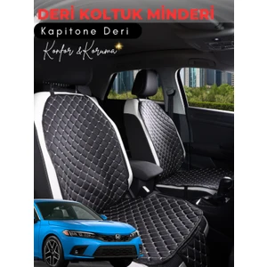 Honda Civic Fe1 Uyumlu Tam Set Deri Koltuk Minderi | Terletmez | Universal | Oto Aksesuar | A3