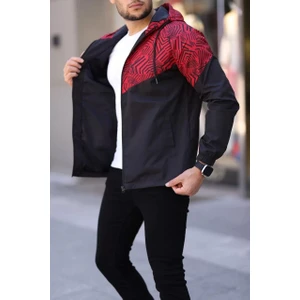 Unisex Kapüşonlu Içi Astarlı Yağmurluk - Siyah