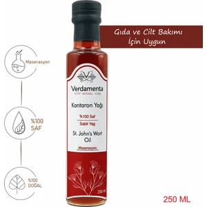 Sarı Kantaron Yağı Kantoron Yağı Içilebilir 250 Ml. Kantaron Yağı 250 cc
