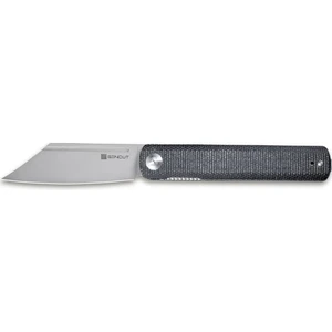 Bronte Front Flipper Knife  Micarta Black Handle Çakı