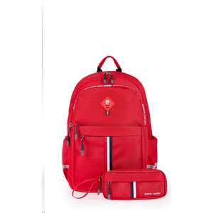 United Colors Of Benetton Pierre Cardin Unisex Okul Çanta Seti PCSET07PCT18001102-KIRMIZI