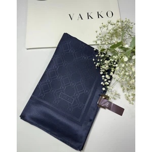 68X200  Jakarlı Saf Ipek Şal - 05491-9001