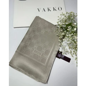 68X200  Jakarlı Saf Ipek Şal - 05491-4001