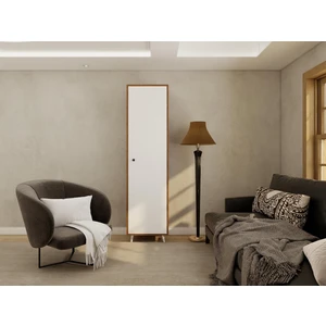 Harput Çok Amaçlı Tek Kapaklı Dolap Amalfi-Byz 500*400*1900