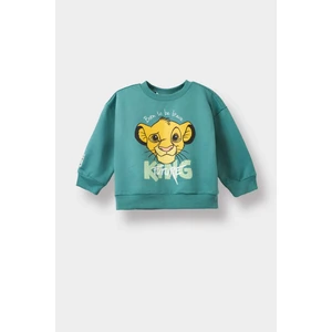 Yılbaşı Erkek Bebek Disney Lion King Bisiklet Yaka Sweatshirt F3299A525AU