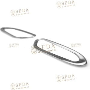 Seda Dizayn Oto Fiat Egea Cross 2020 > Sinyal Çerçevesi Ince Model 2 Prç. P. Çelik