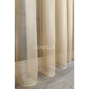Lisabella Home Saf Elegans Sütlü Kahve Renk Orjinal  Grek Tül (1x2.5 Pile )