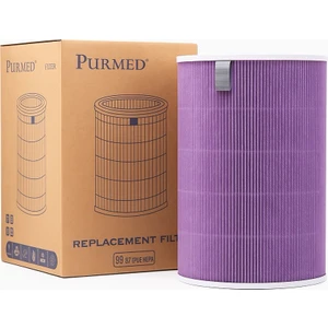 Xiaomi Smart Air Purifier 4 Pro Uyumlu Hepa + Karbon Filtre Mor