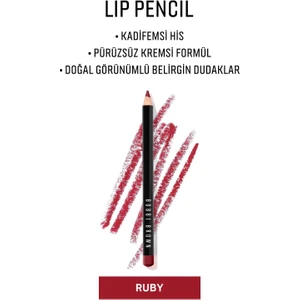 Bobbi Brown Lip Pencil / Dudak Kalemi - Ruby 716170355641