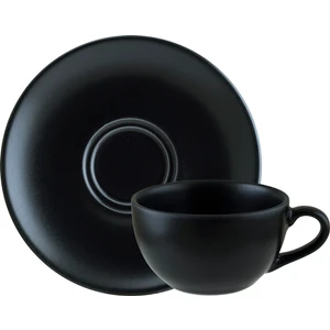 Notte Rita 2 Fincan 2 Tabak 250 cc Cappucino Porselen Fincan Seti