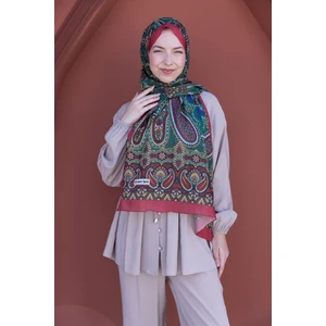 Eyşan İpek Anadolu Motifleri Etnik Desenli Pamuklu Şal