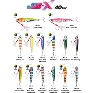 Jig-X 40GR Shore Jigging Jig Yem