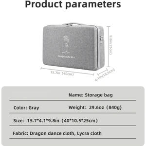 Djı Rs 4 Için Omuz Çantası Saklama Kutusu Gimbal Sabitleyici Aksesuarları El Çantası Bavul Sert Kabuklu Düşmeye Karşı Taşıma Kutusu (Yurt Dışından)