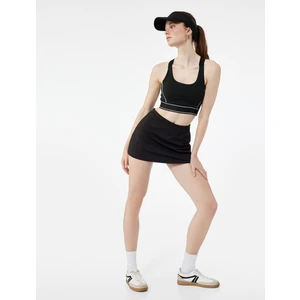 Slim Fit Kolsuz U Yaka Sporcu Sütyeni