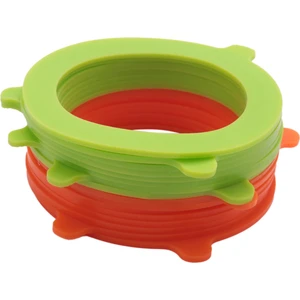 Cam Kavanozlar Için Kauçuk Contalar, Silikon Contalar Konserve Contaları Konserve Kavanoz Için Hava Geçirmez Sızdırmazlık Kapakları Halkaları Değiştirin (Yurt Dışından)