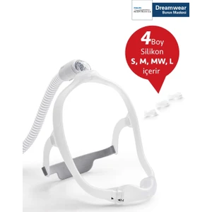 Dreamwear Nazal Maske Silikon Malzeme ile Konforlu ve Hafif Tasarım 1 Adet