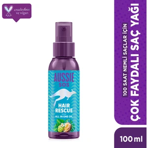 Sos Hair Rescue All In One 100 Saat Nemli Saçlar Için Saç Yağı 100 ml