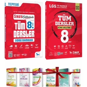 8. Sınıf Tüm Dersler Konu Anlatımı ve Soru Bankası Seti
