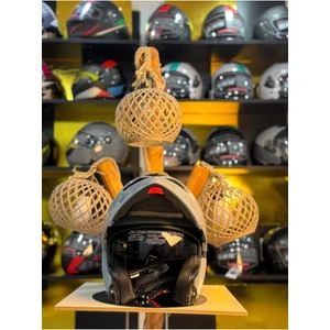 WOSEN-202 Grey Çeneden Açılır Kask