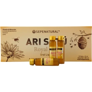 Sepe Natural Arı Sütü 500 Mg Likid 10 X 10 Ml
